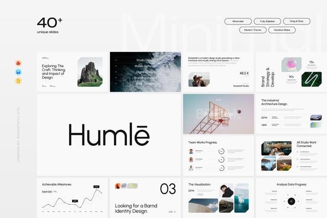 Humle Presentation Template Design