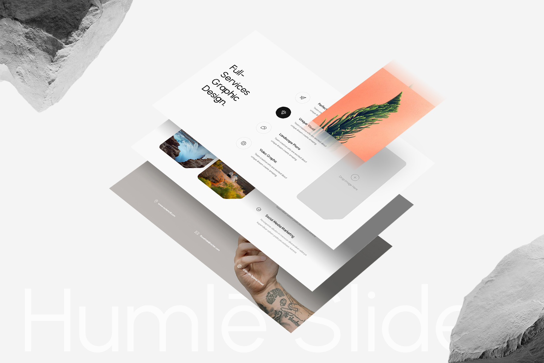 Humle Presentation Template Design