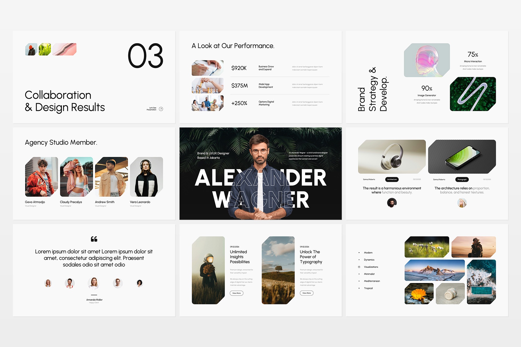 Humle Presentation Template Design