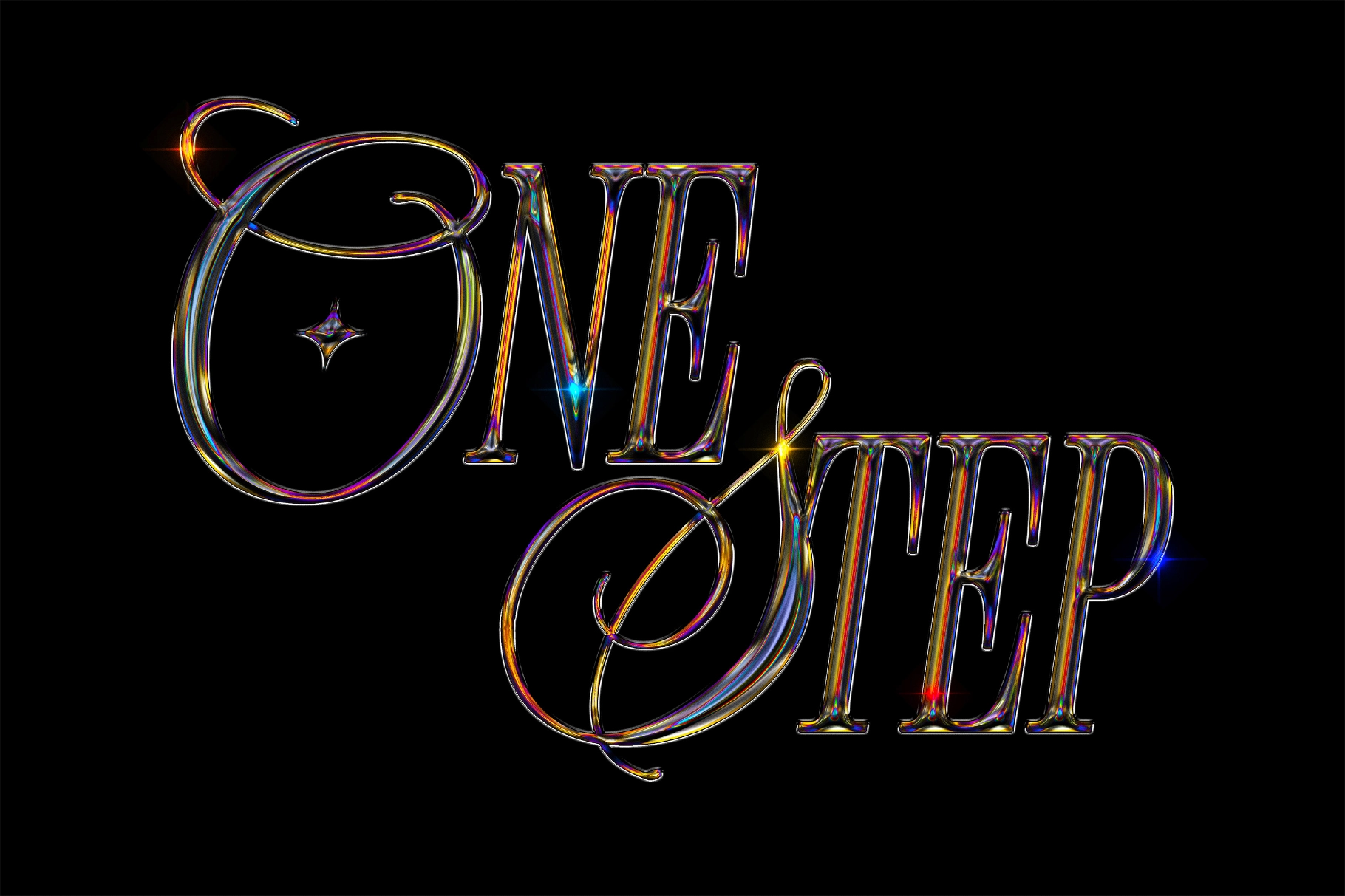 Lucid Chrome Text & Logo Effect