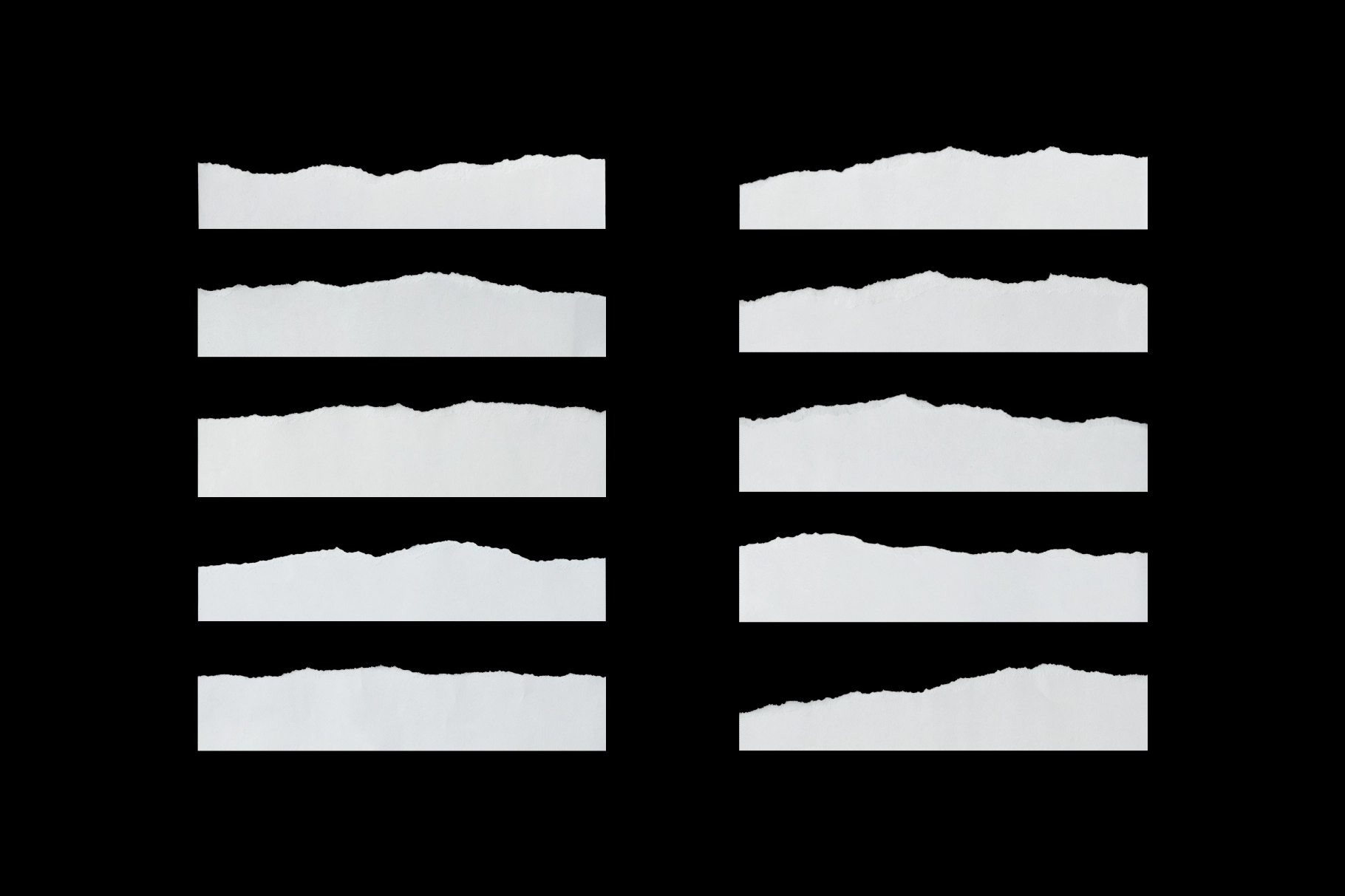 Ripped Papers Texture Set