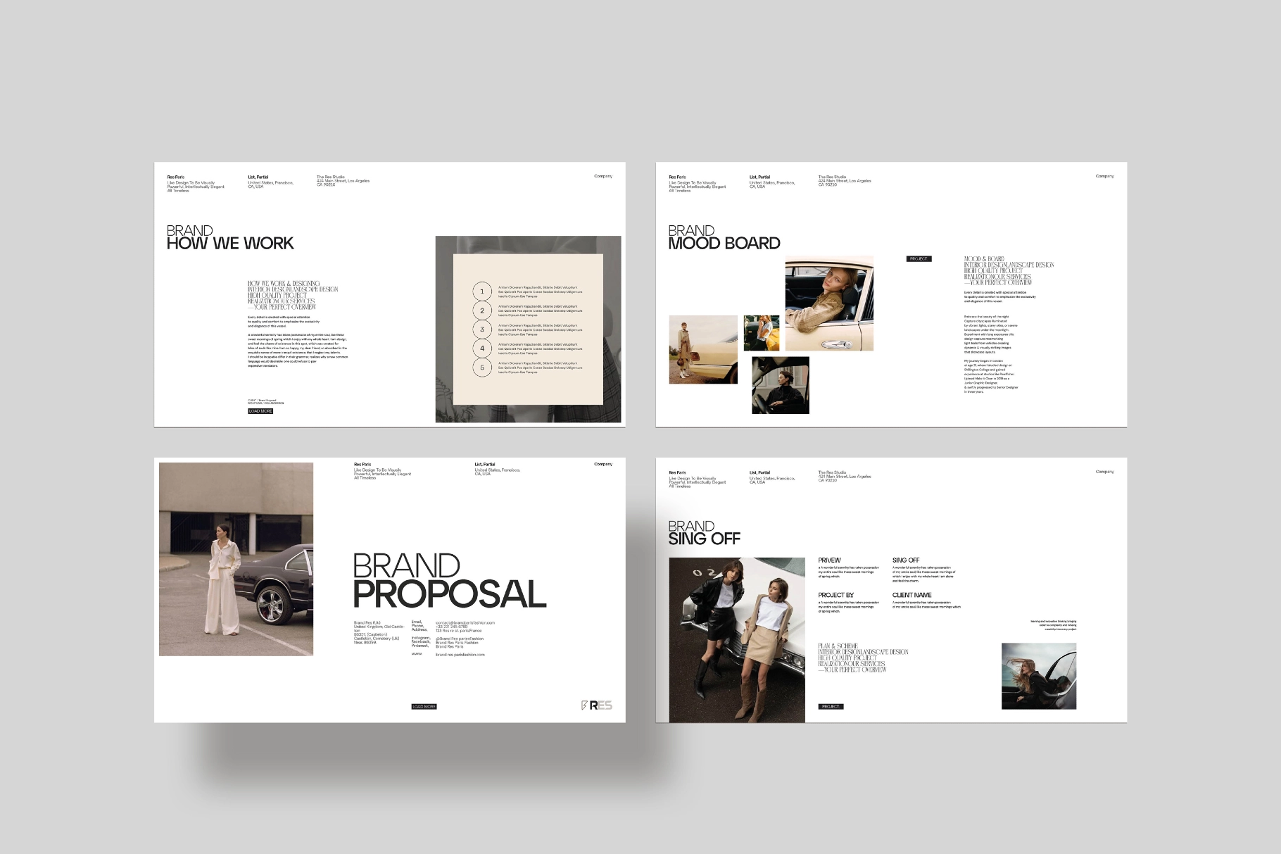 RES | Brand Proposal