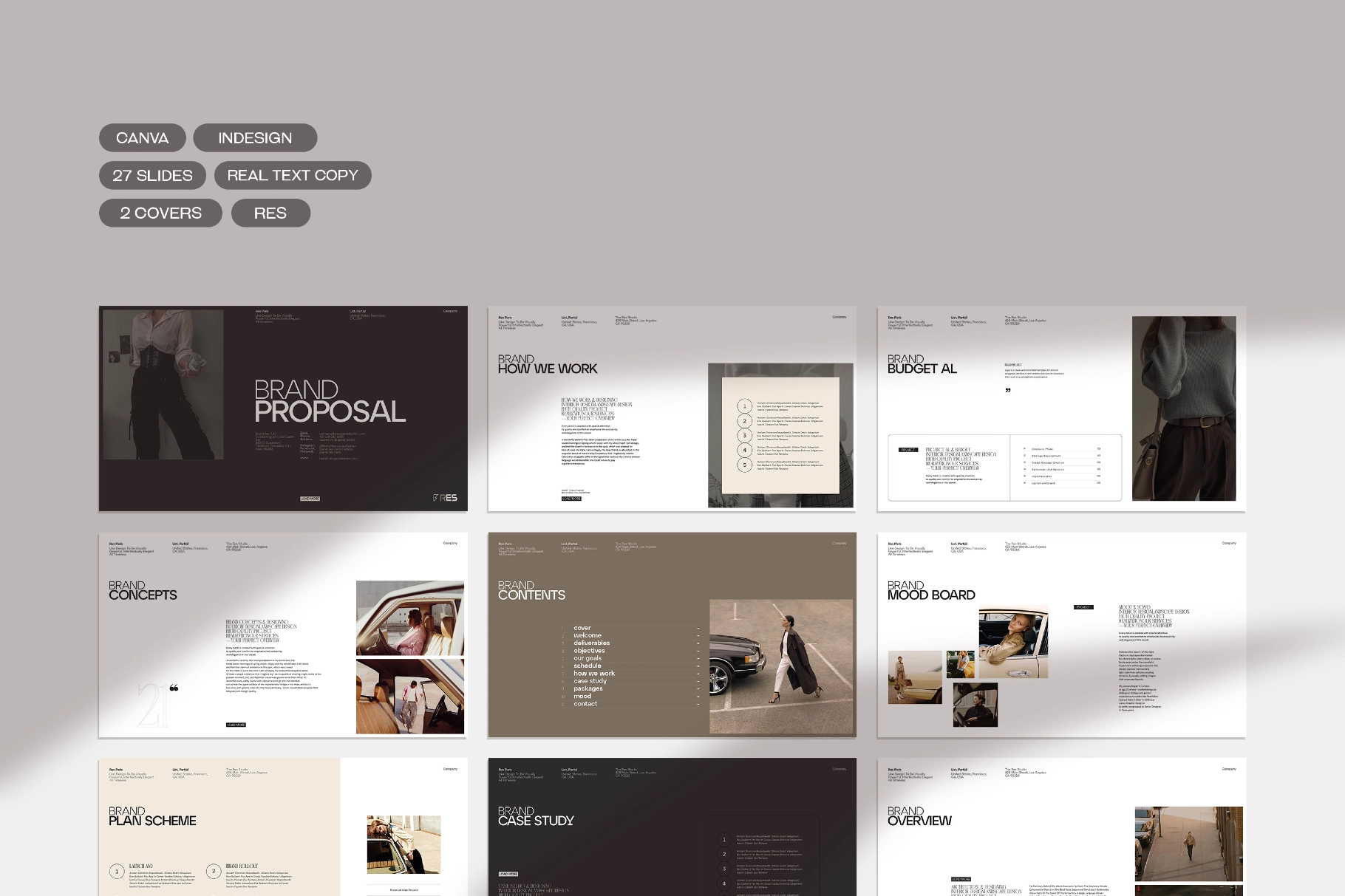 RES | Brand Proposal