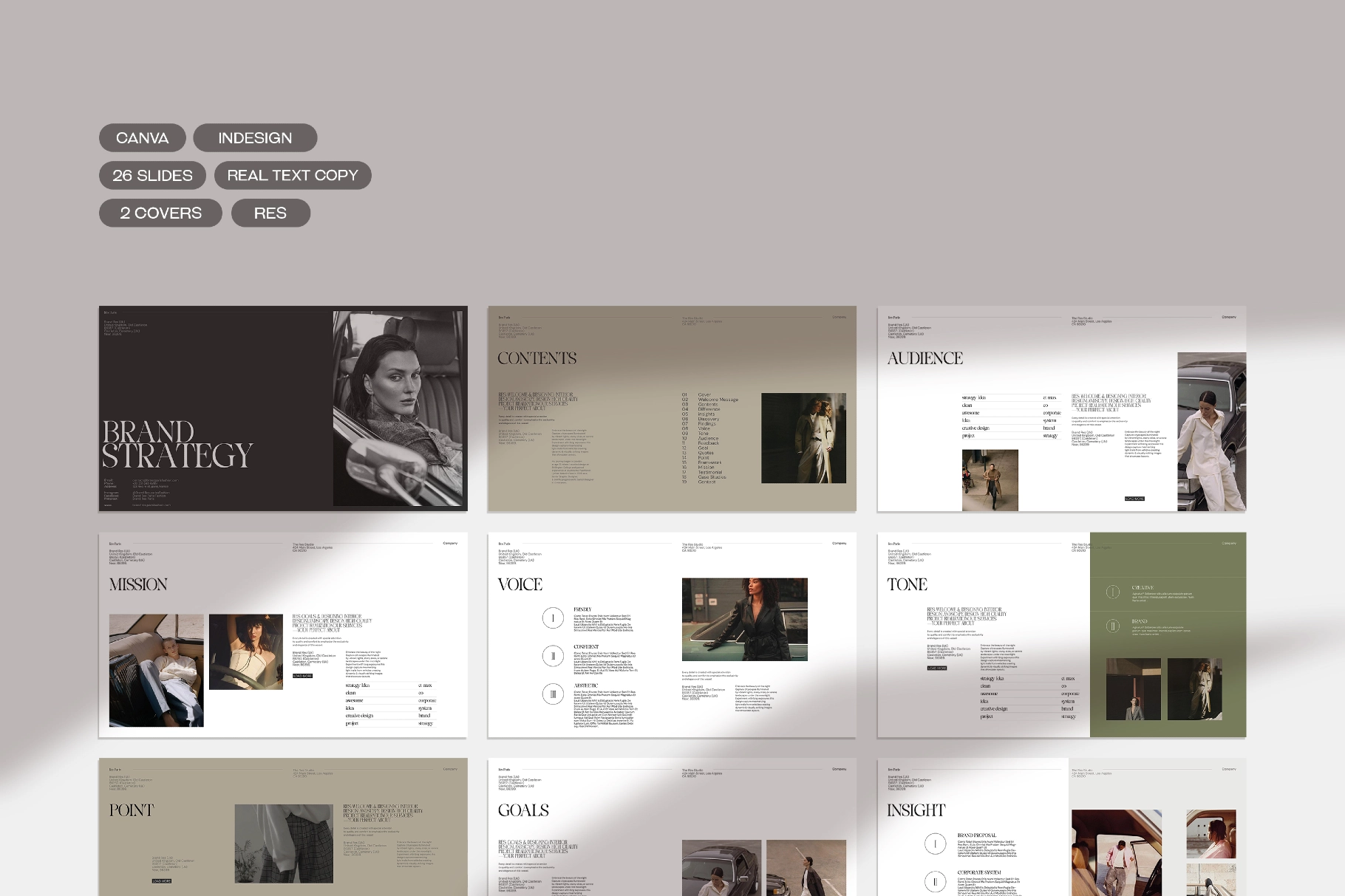 Res | Brand Strategy Template