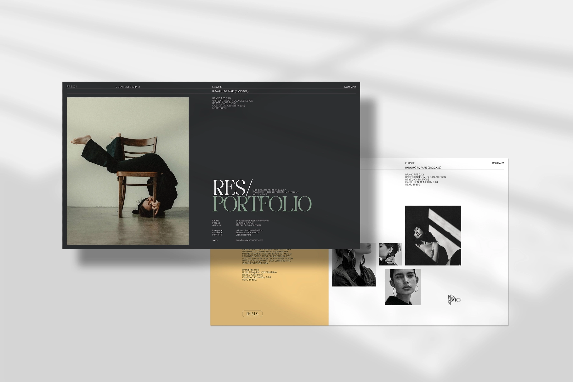 RES | Portfolio Template