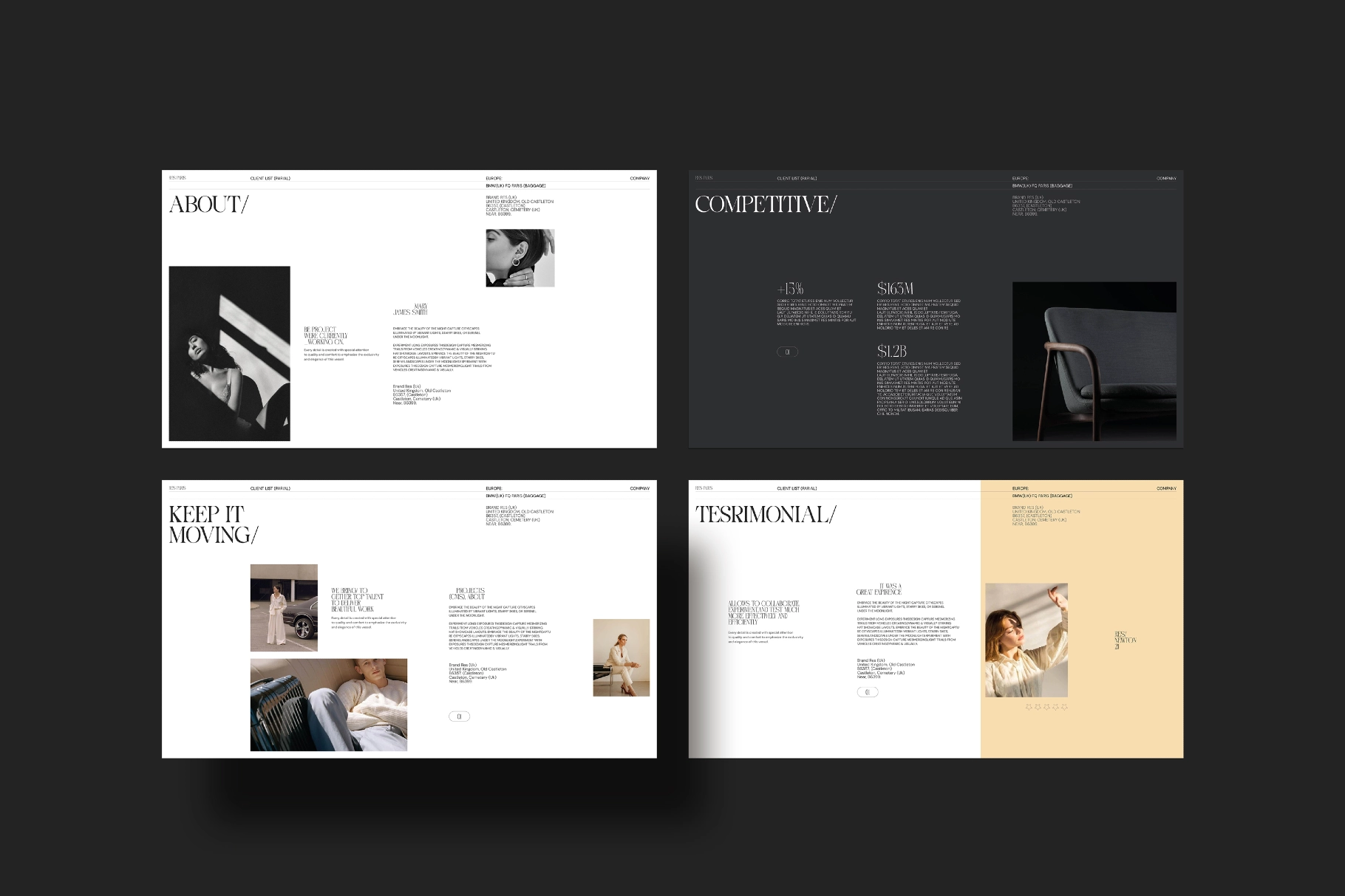RES | Portfolio Template