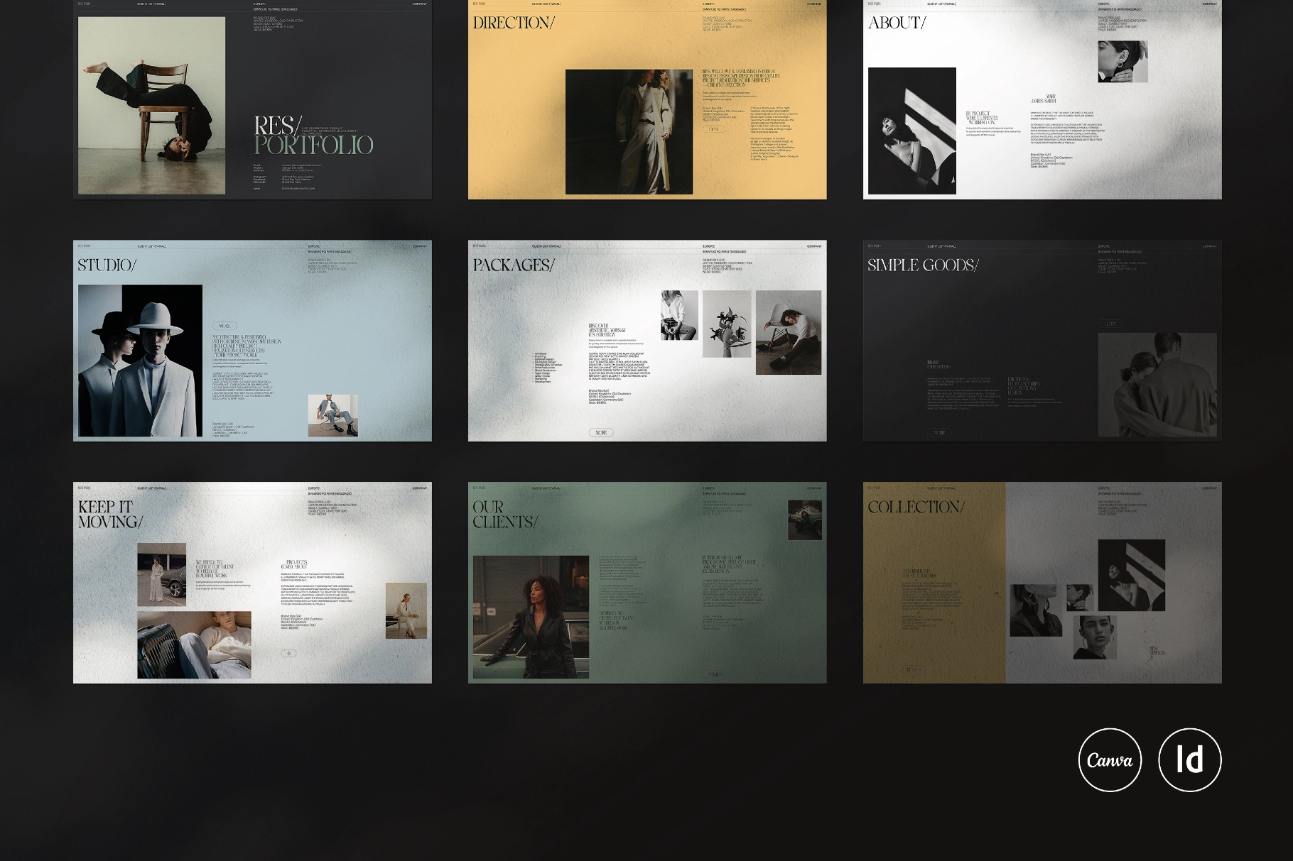 RES | Portfolio Template