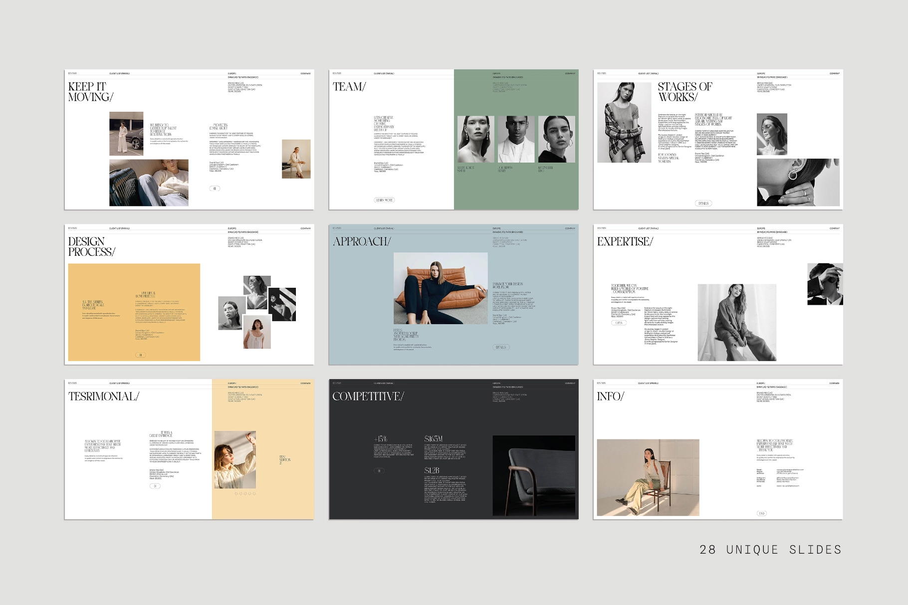 RES | Portfolio Template
