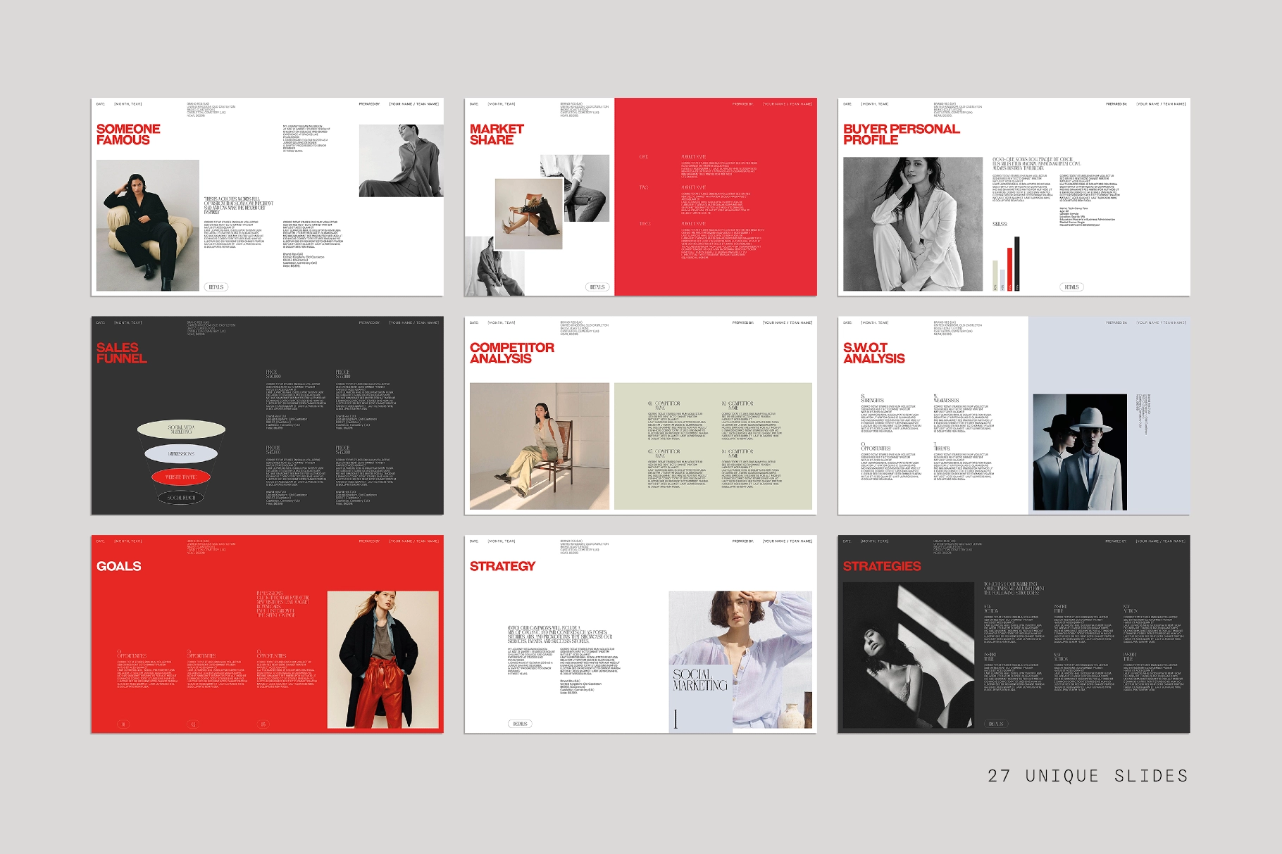 RES | Marketing Plan Template