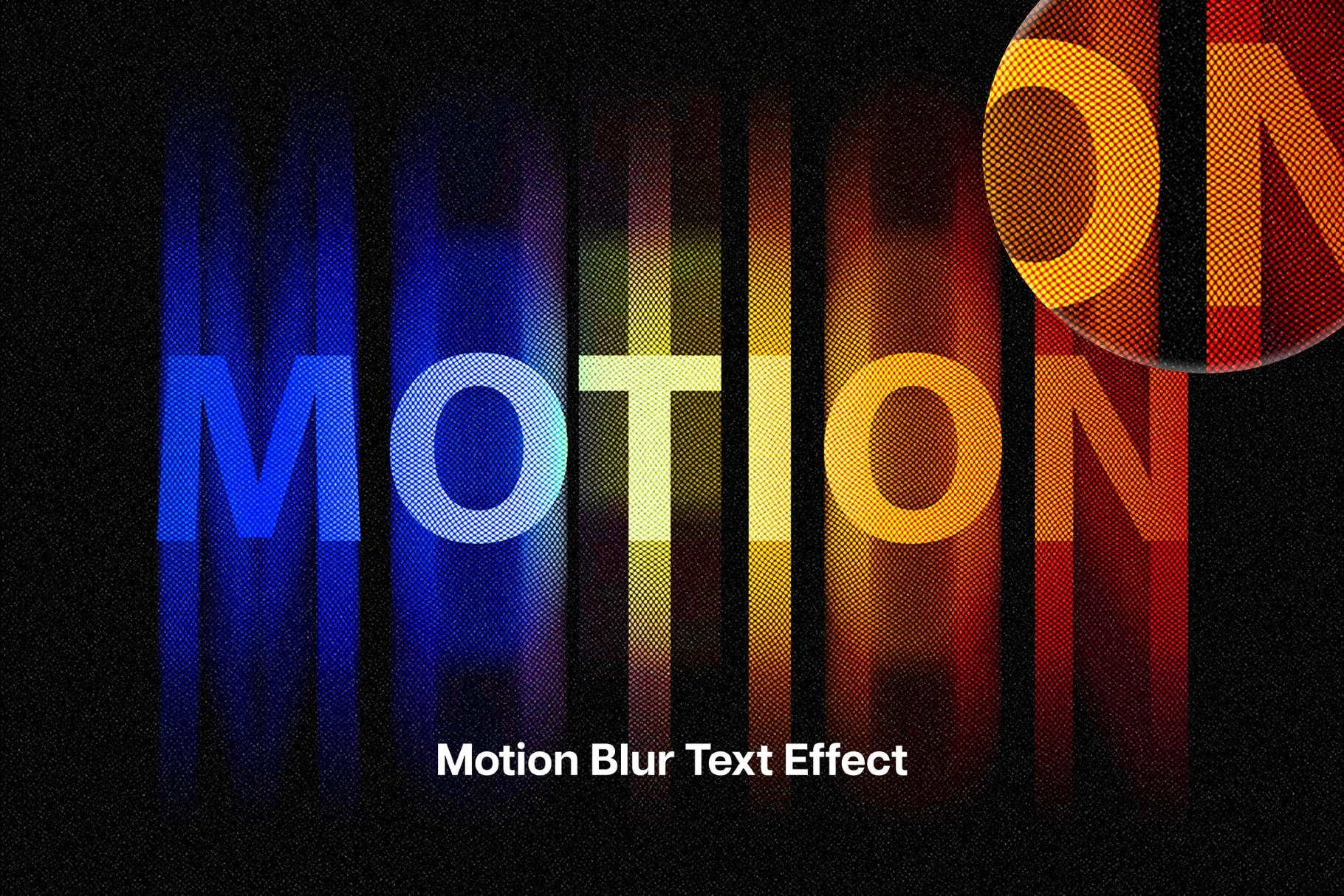 Motion Colorful Text Effect