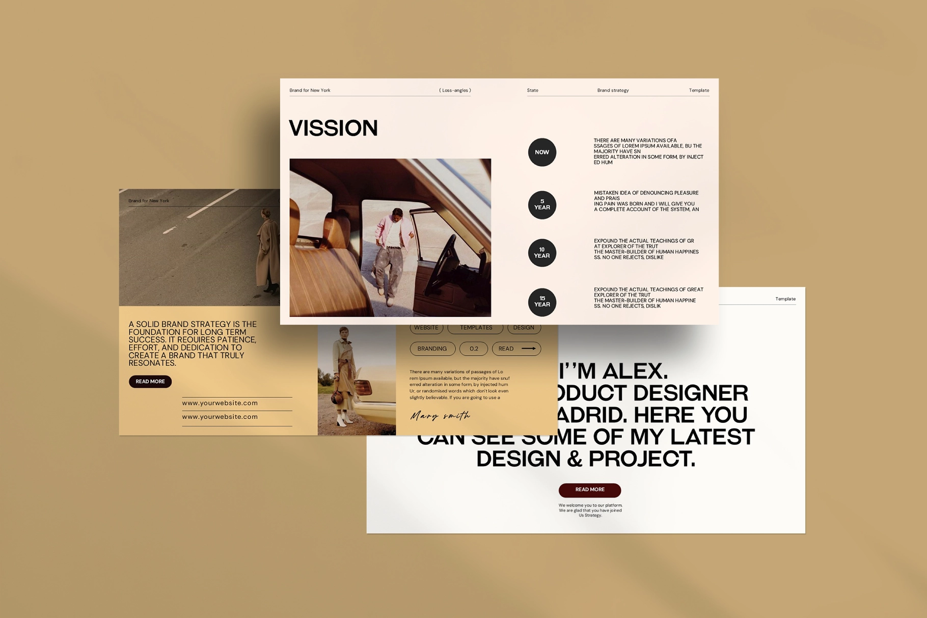 Brand Strategy Presentation Template