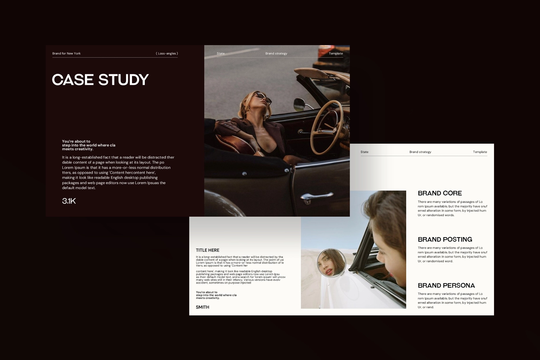 Brand Strategy Presentation Template