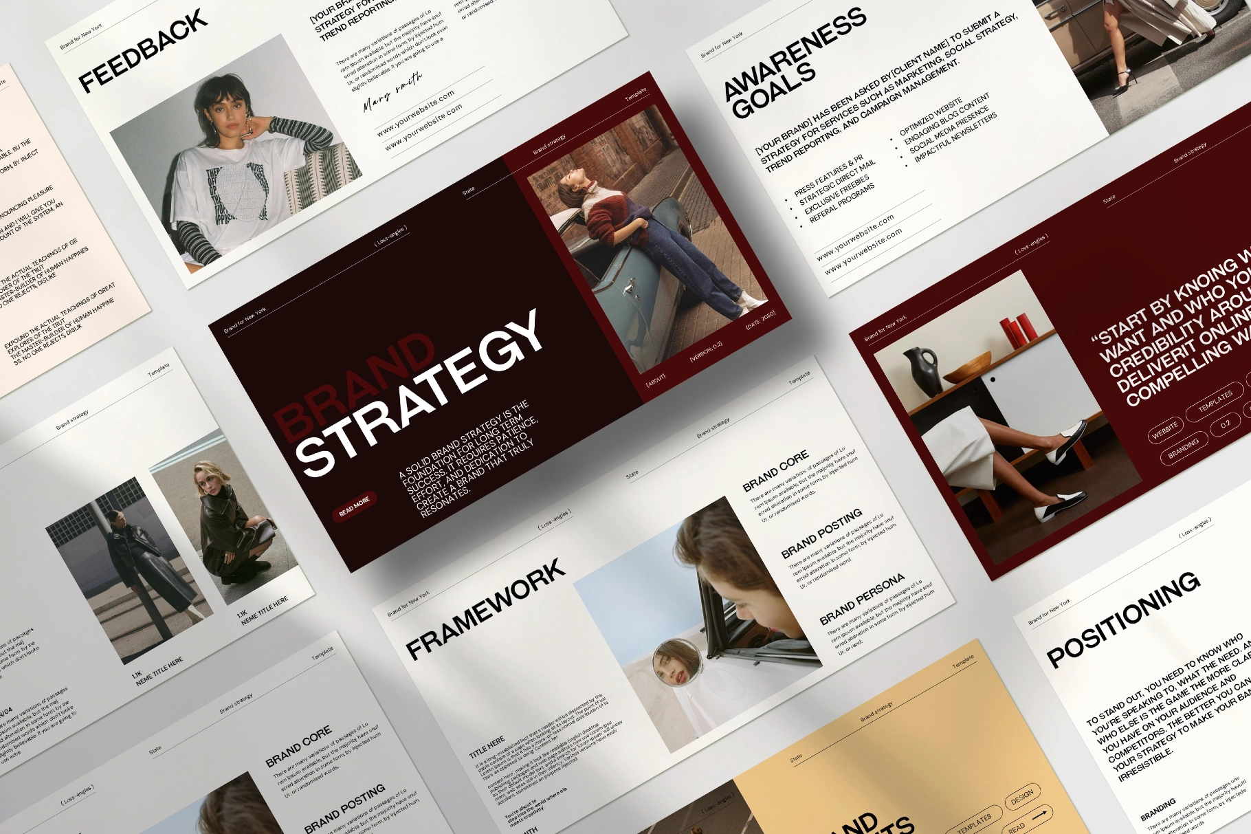 Brand Strategy Presentation Template
