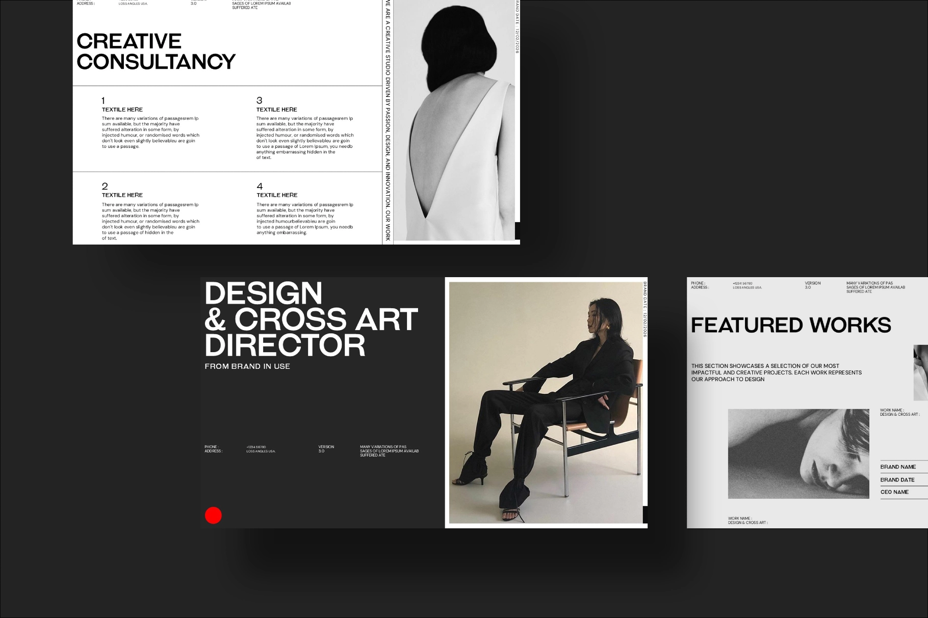 Design & Cross Art Presentation Template