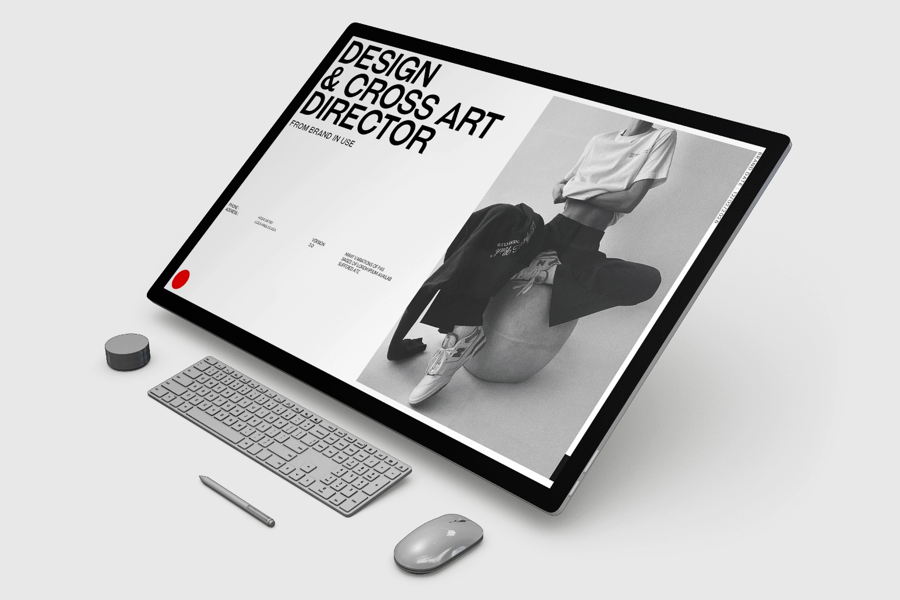 Design & Cross Art Presentation Template