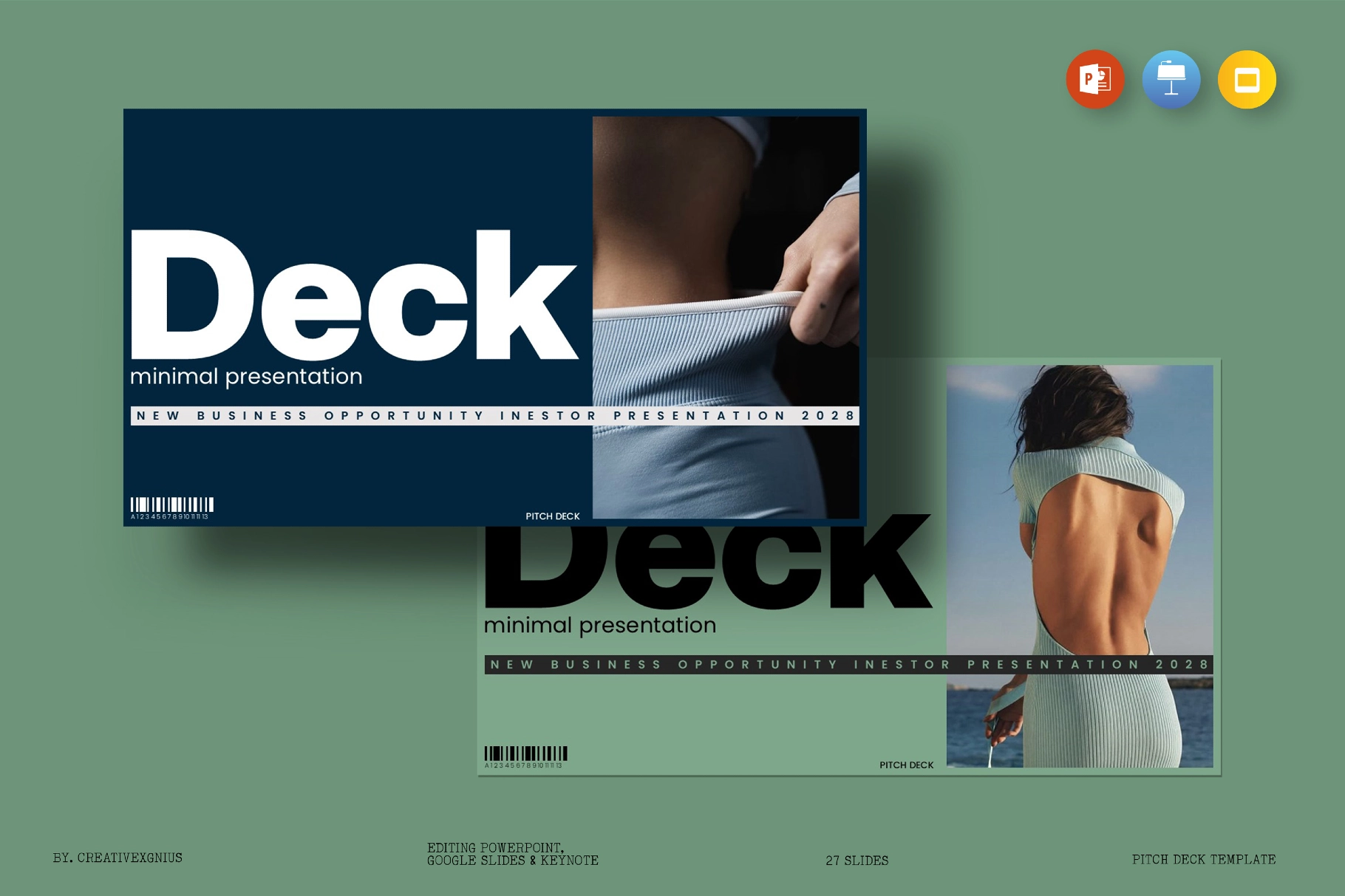 Pitch Deck Presentation Template