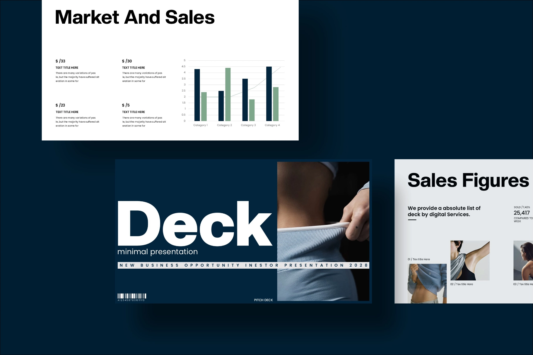 Pitch Deck Presentation Template