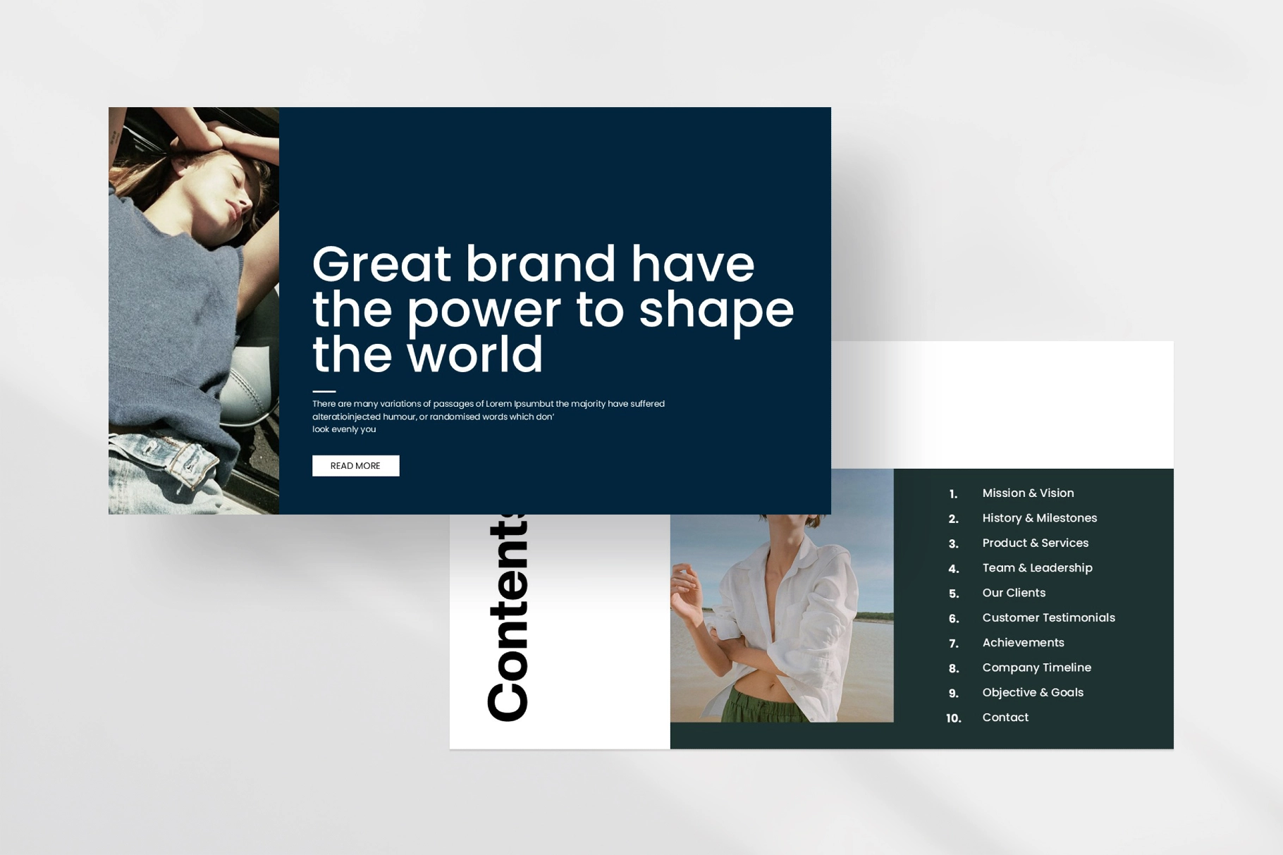 Pitch Deck Presentation Template