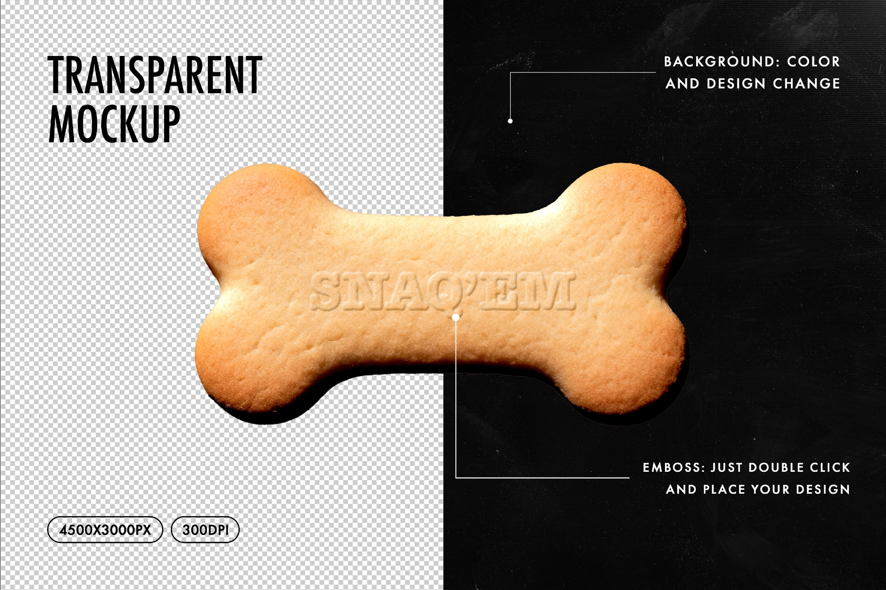 Dog Treat Mockup