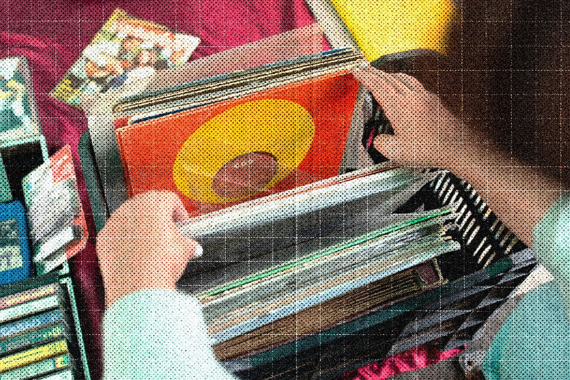 Halftone Vector Textures