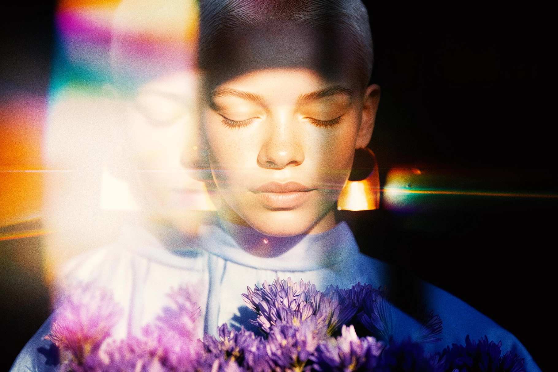 Prism Glow Photo Effect