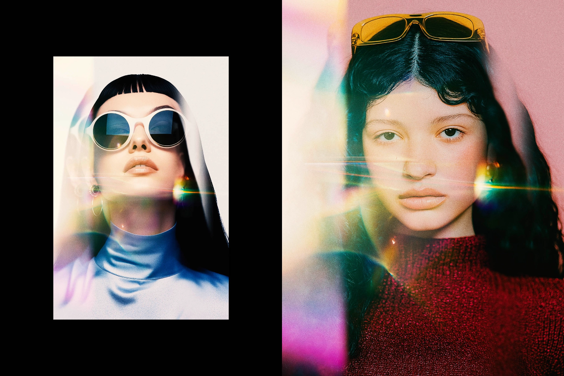 Prism Glow Photo Effect