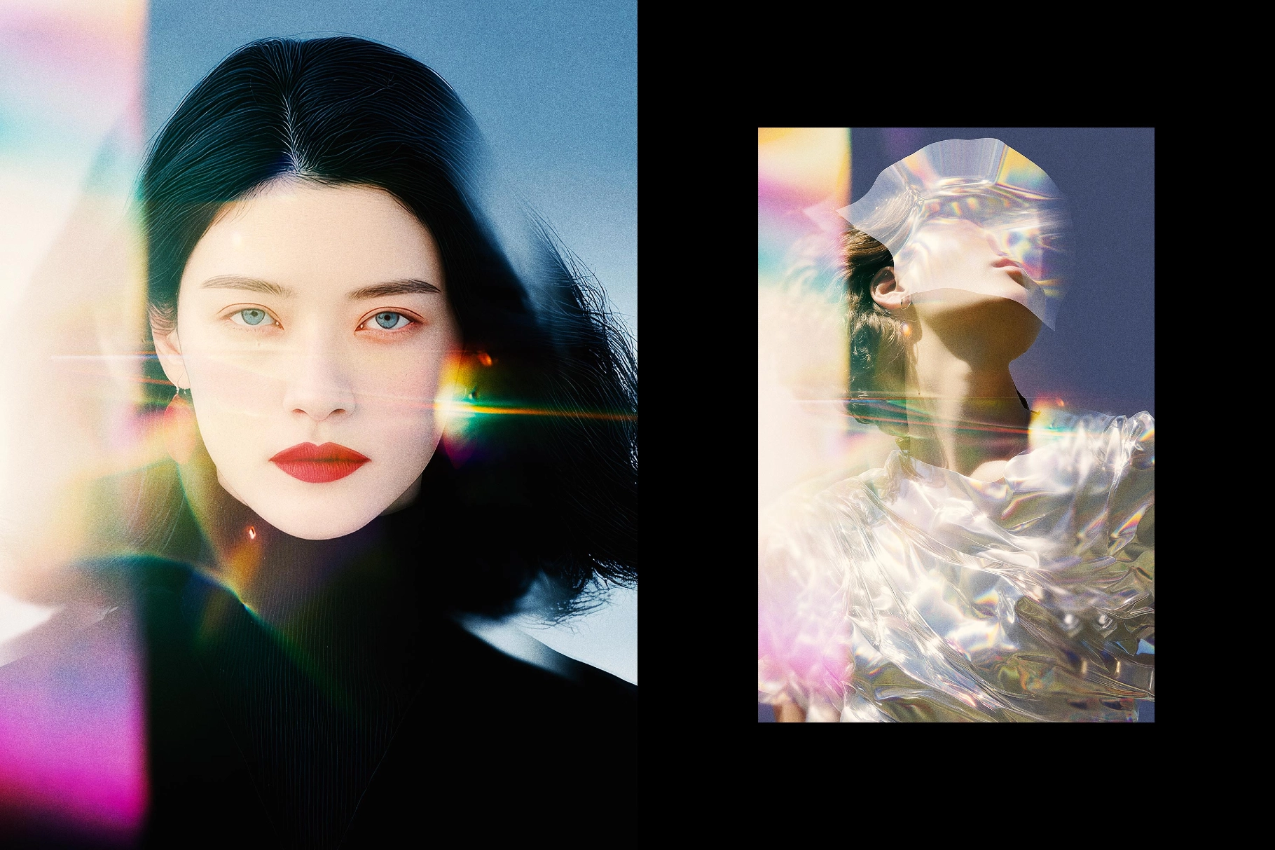 Prism Glow Photo Effect