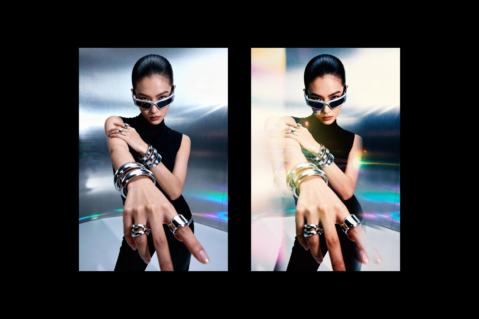 Prism Glow Photo Effect