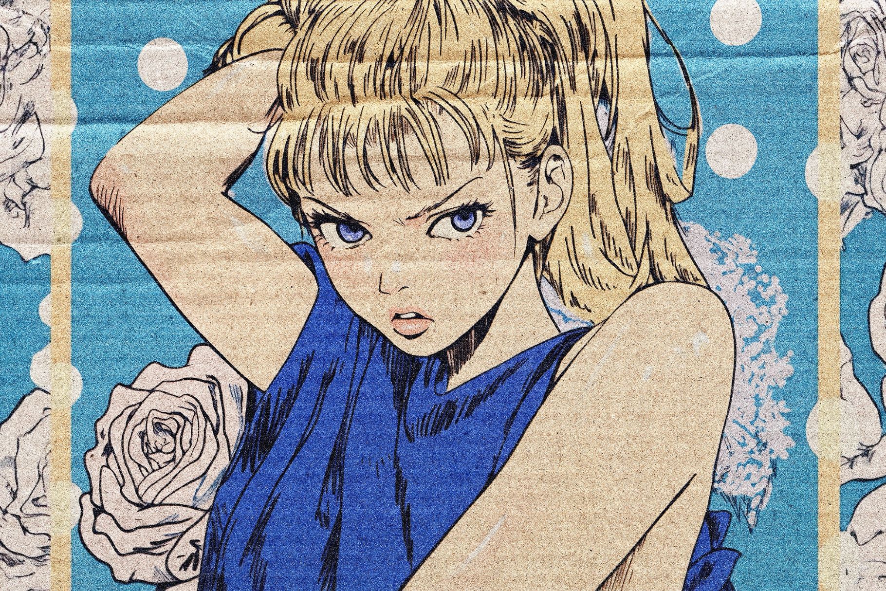 Retro Cardboard Photo Effect