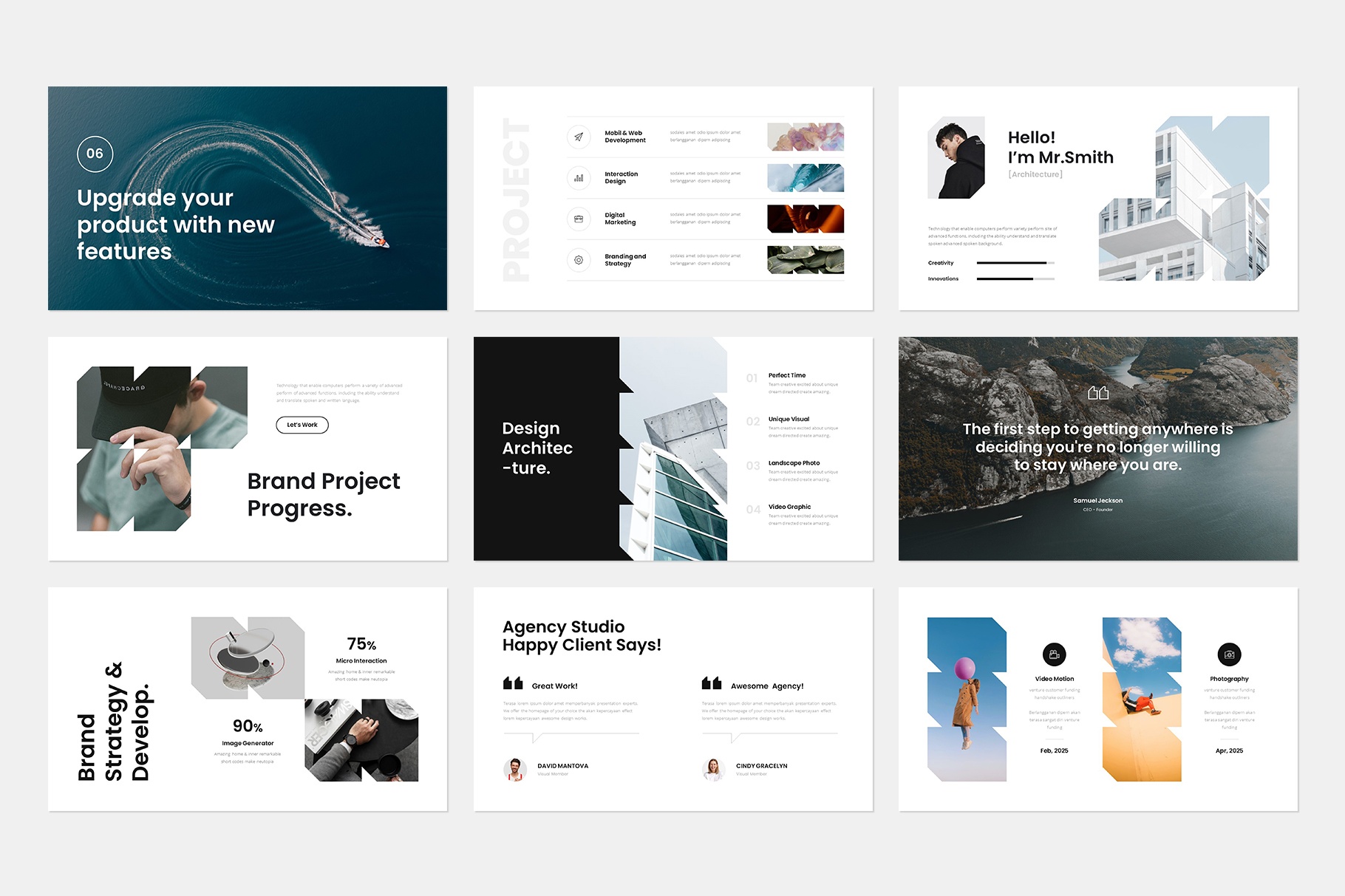 Monoc Presentation Template Design