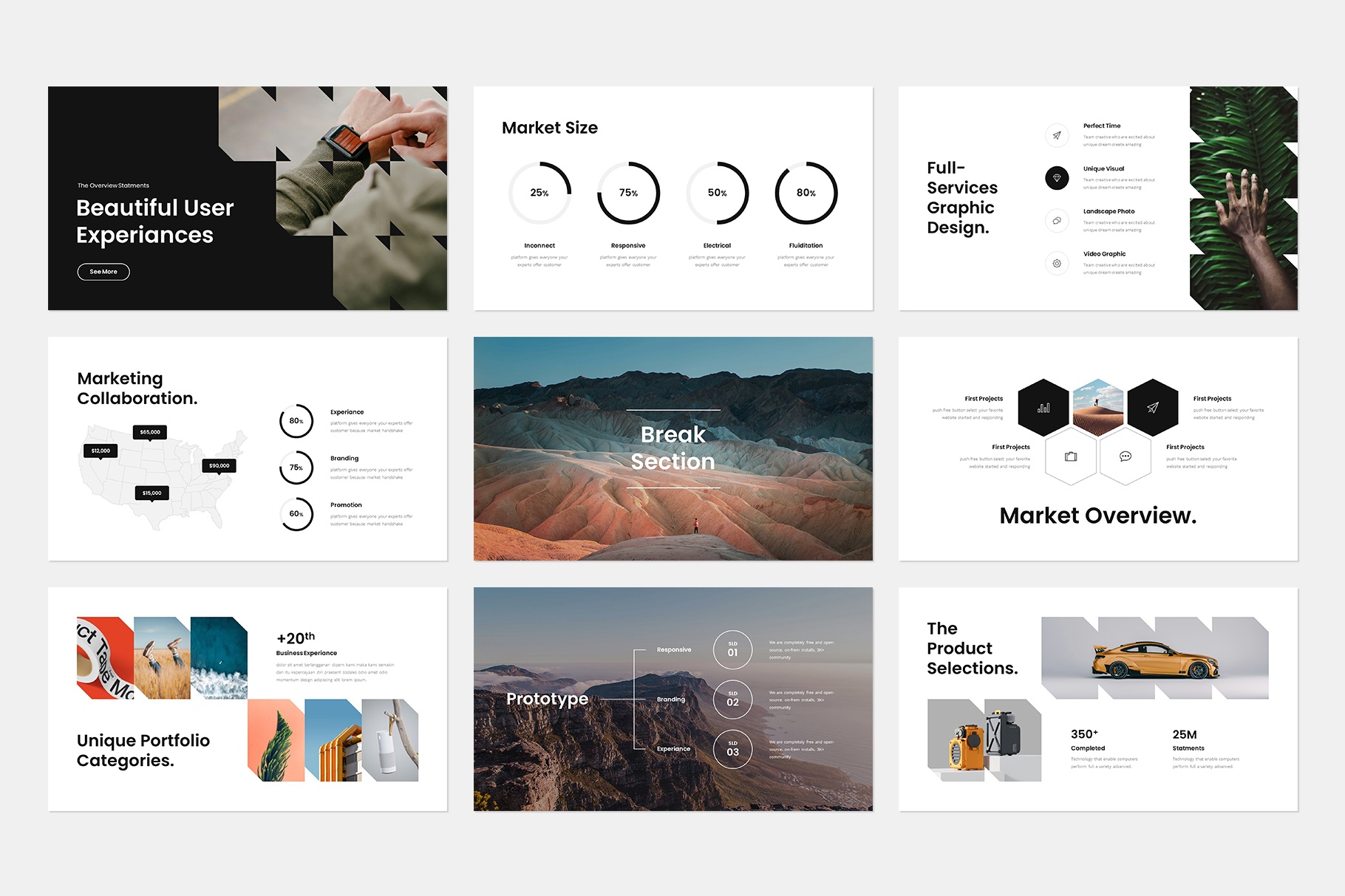 Monoc Presentation Template Design