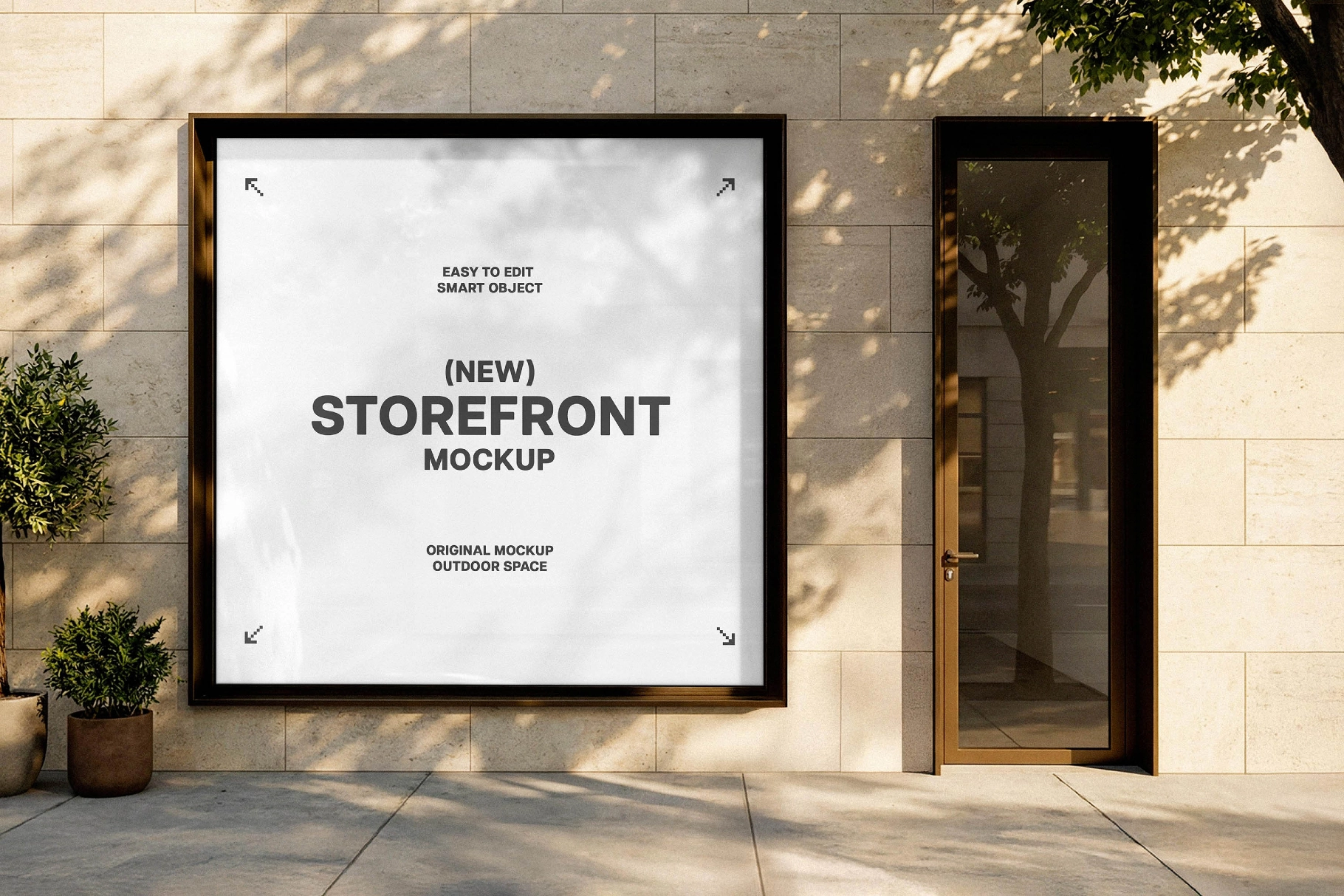Square Storefront Mockup