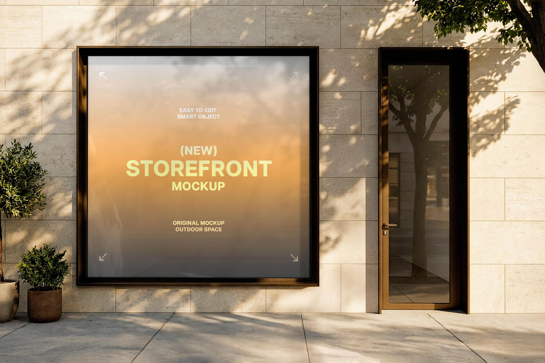 Square Storefront Mockup