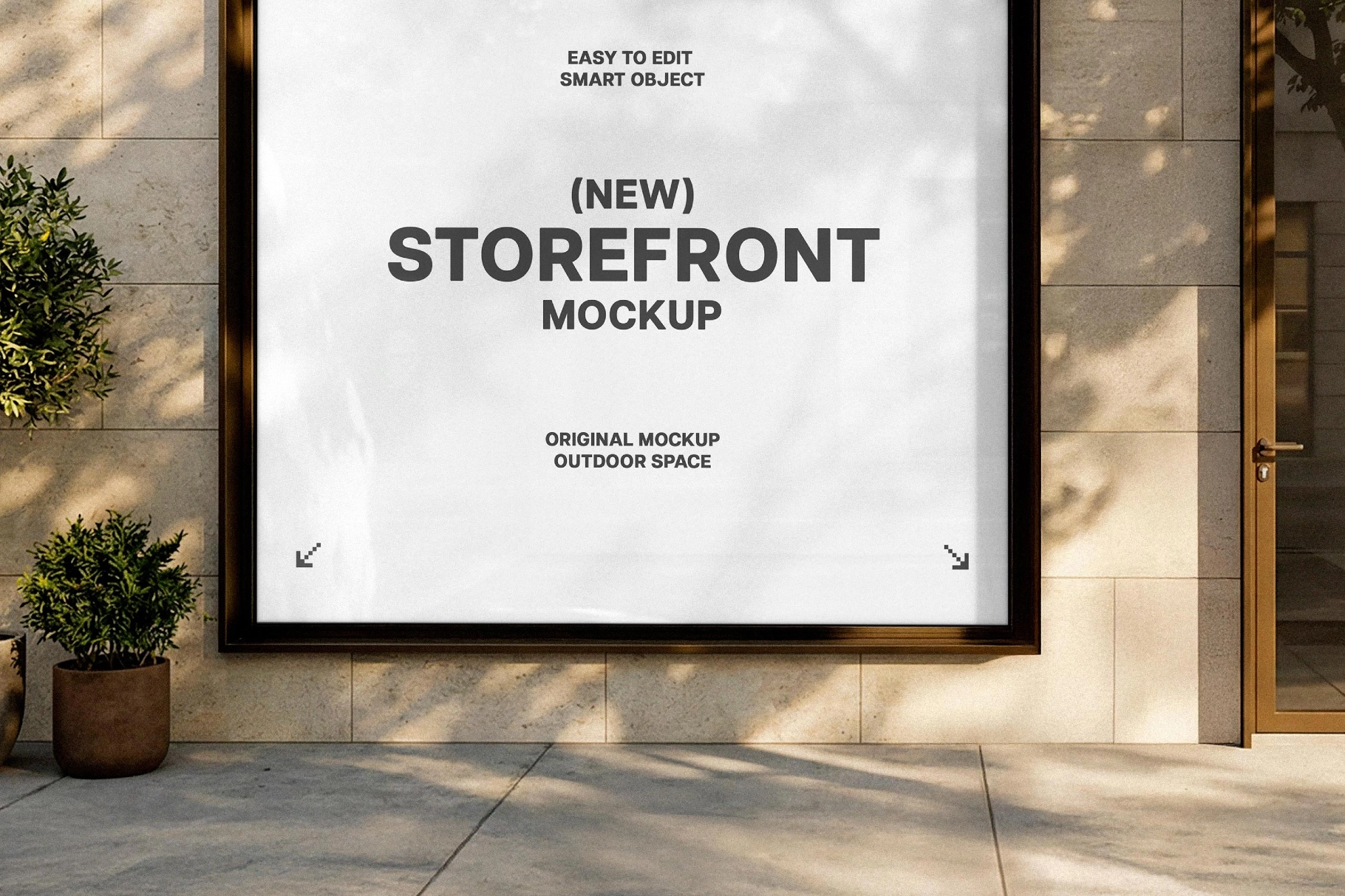 Square Storefront Mockup