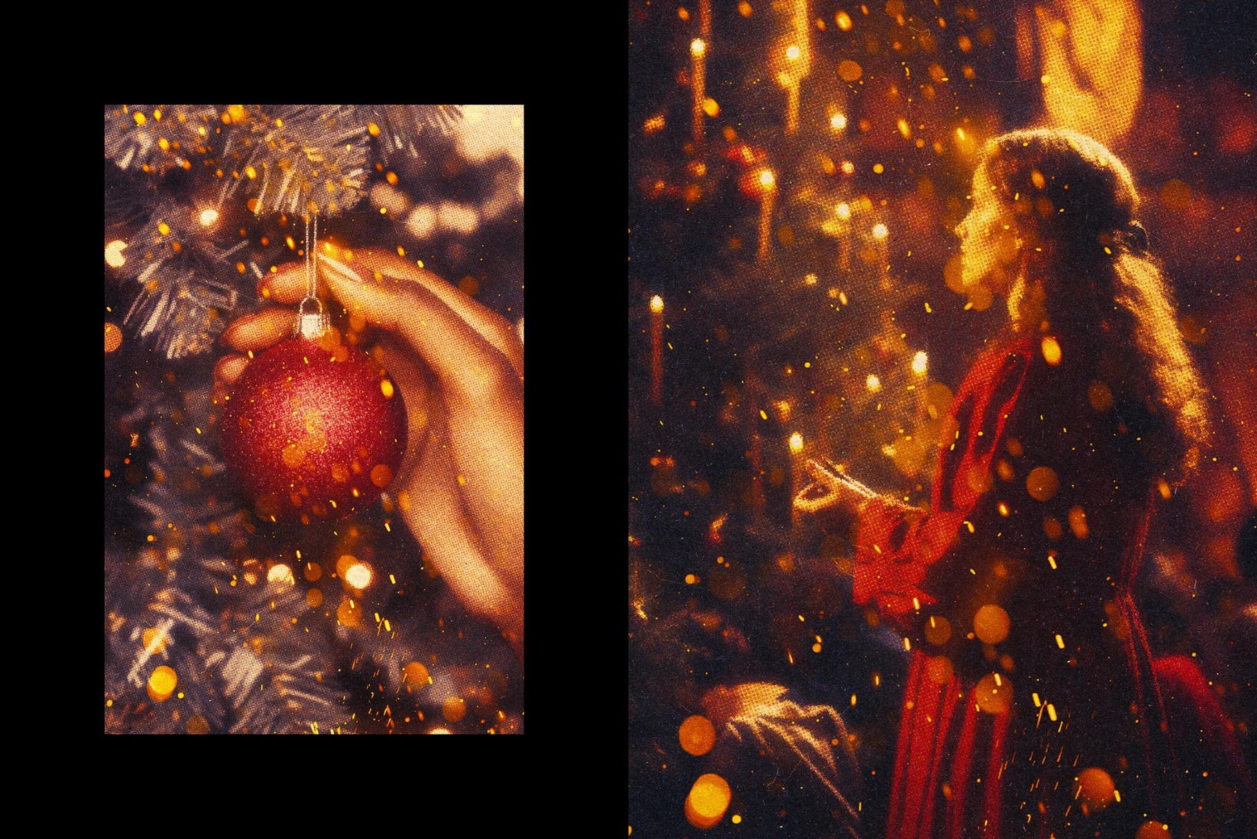 Festive Lights Photo Effect