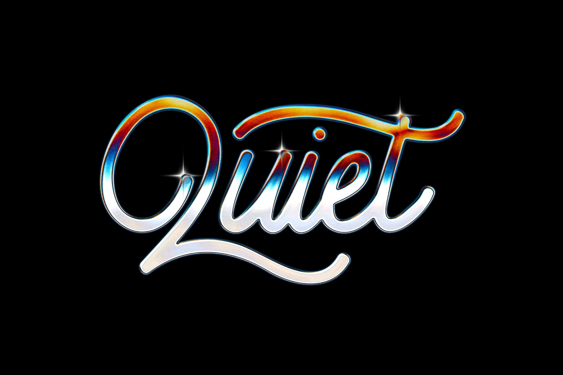 Tempered Color Metal Chrome Effect