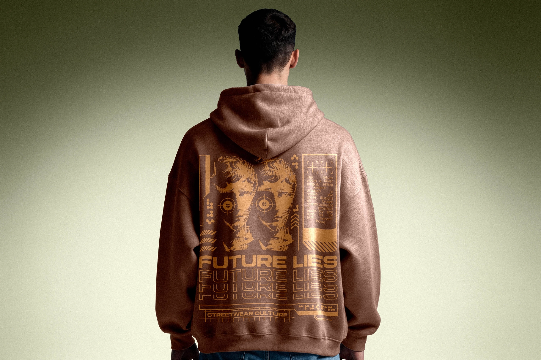 Oversized Hoodie Mockup