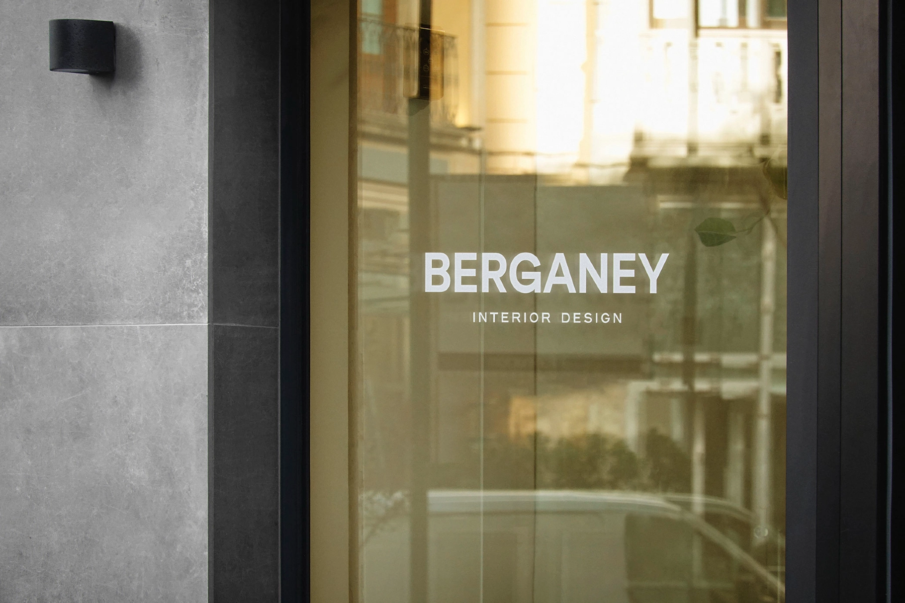 Streetfront Glass Decal Mockup