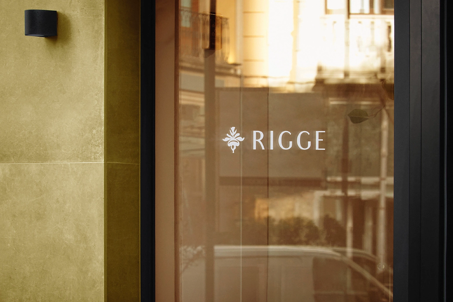 Streetfront Glass Decal Mockup