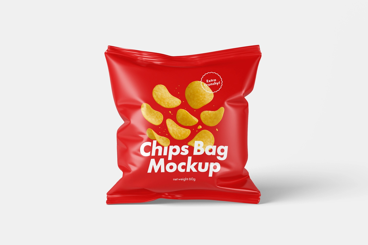 Chips Bag Packaging Mockups