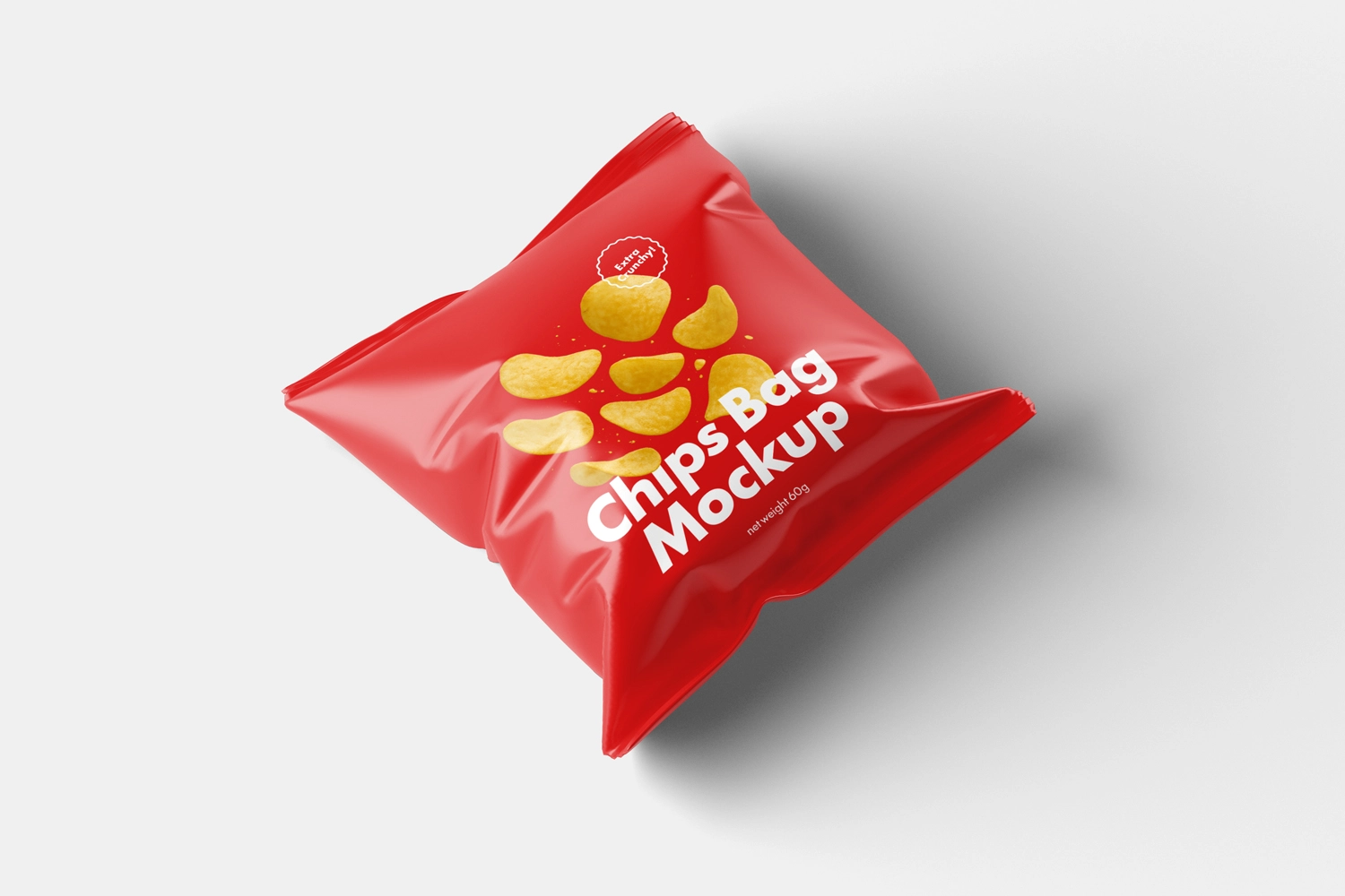 Chips Bag Packaging Mockups