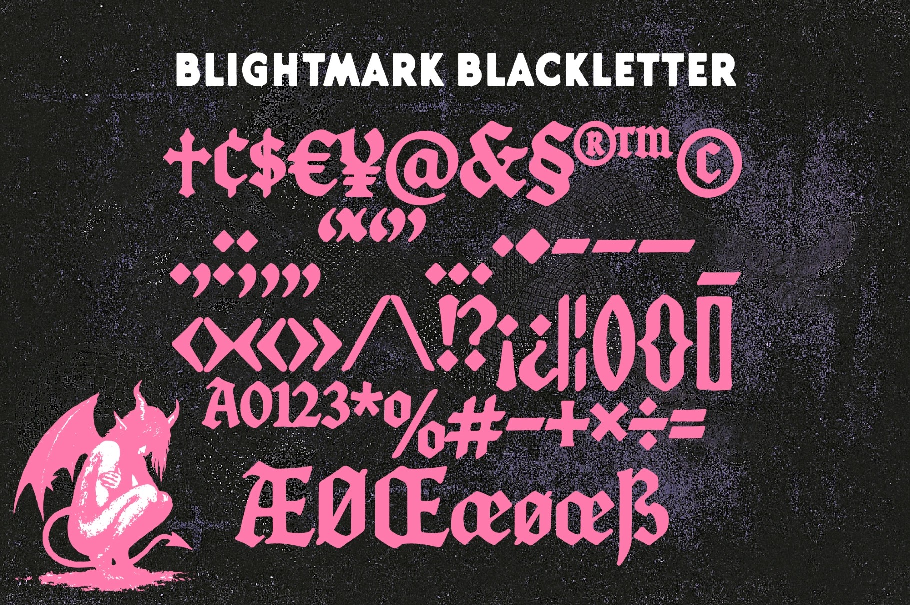 Blightmark – Display Font
