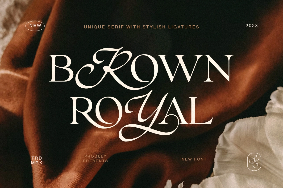 Brown Royal - Stylish Ligature Font