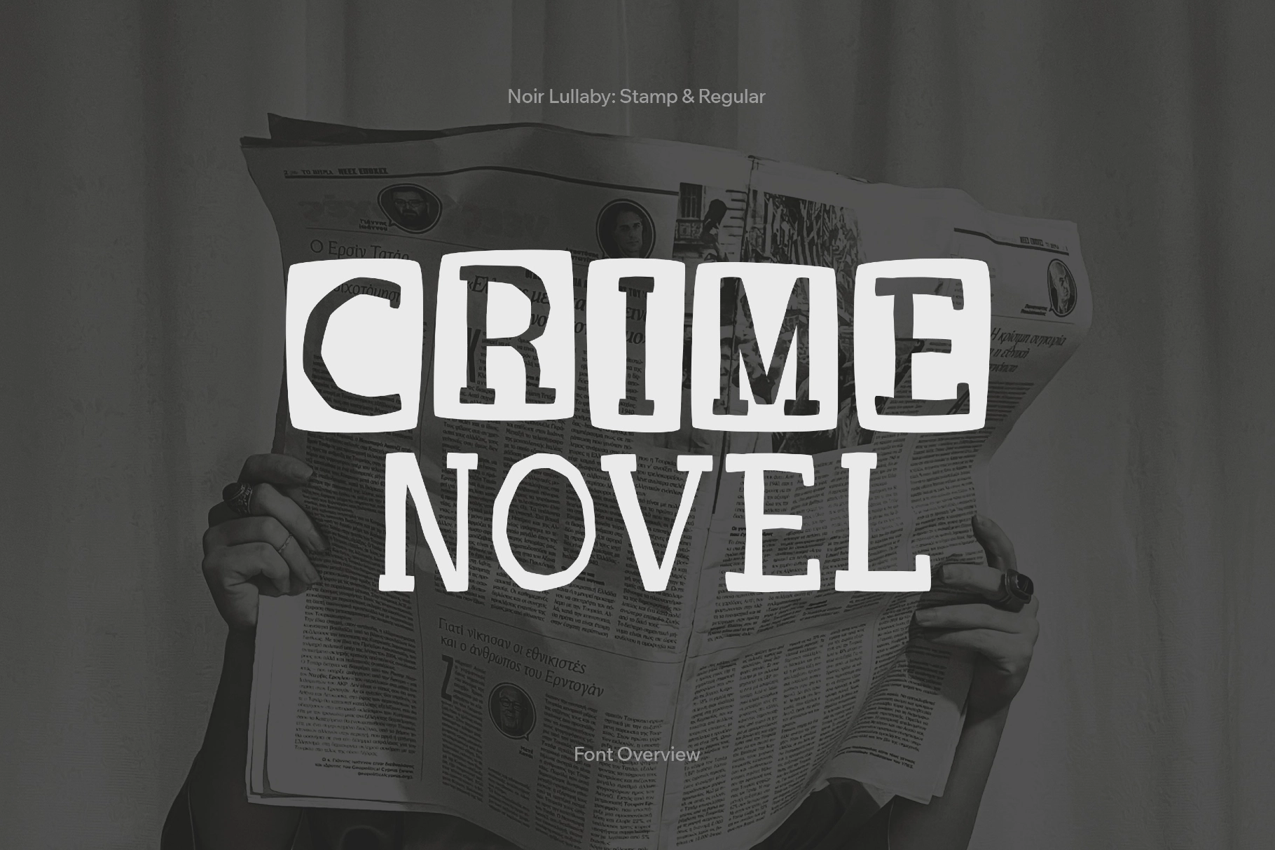 Noir Lullaby | Typewriter Font