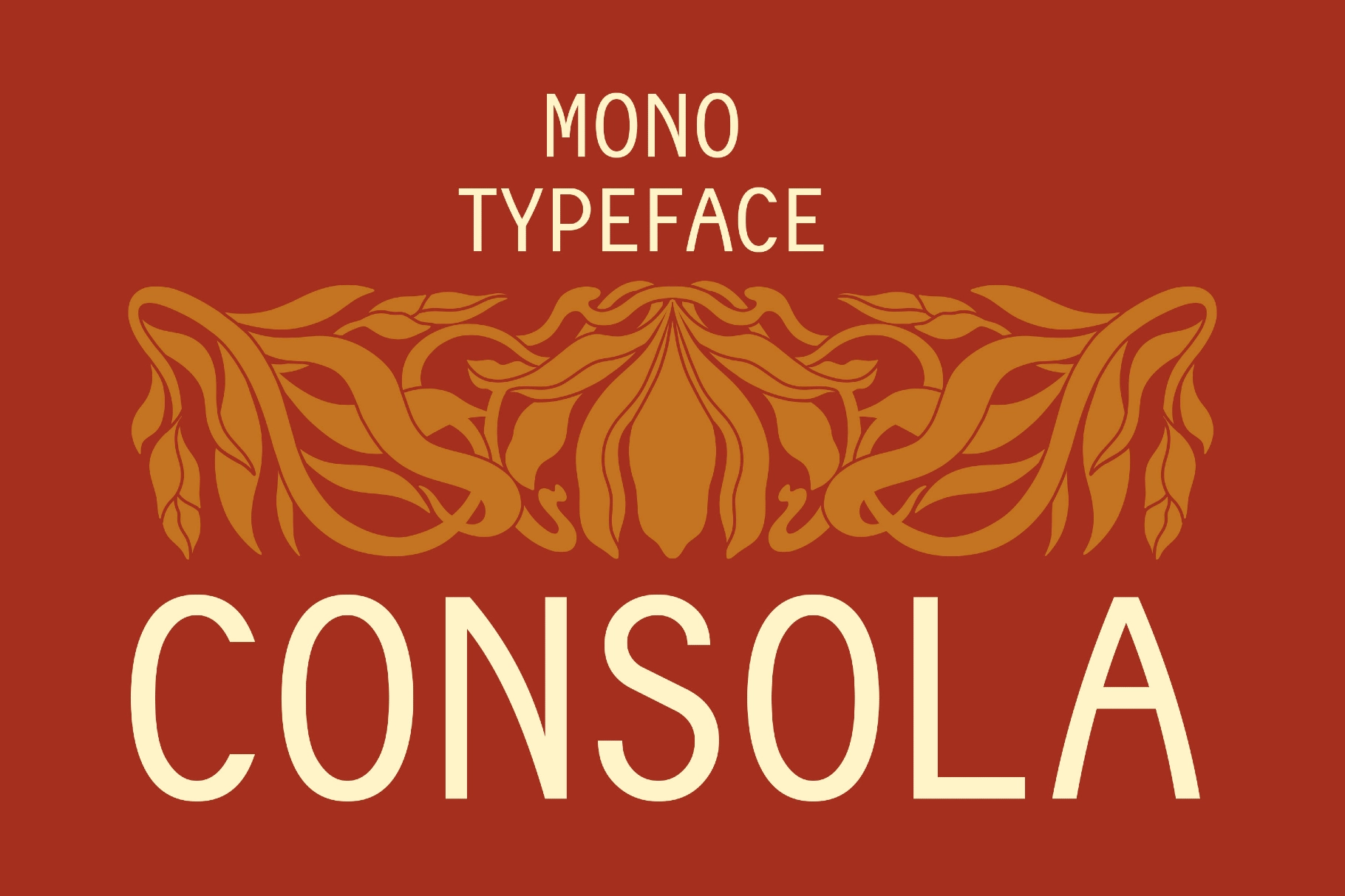 Consola Mono Typeface