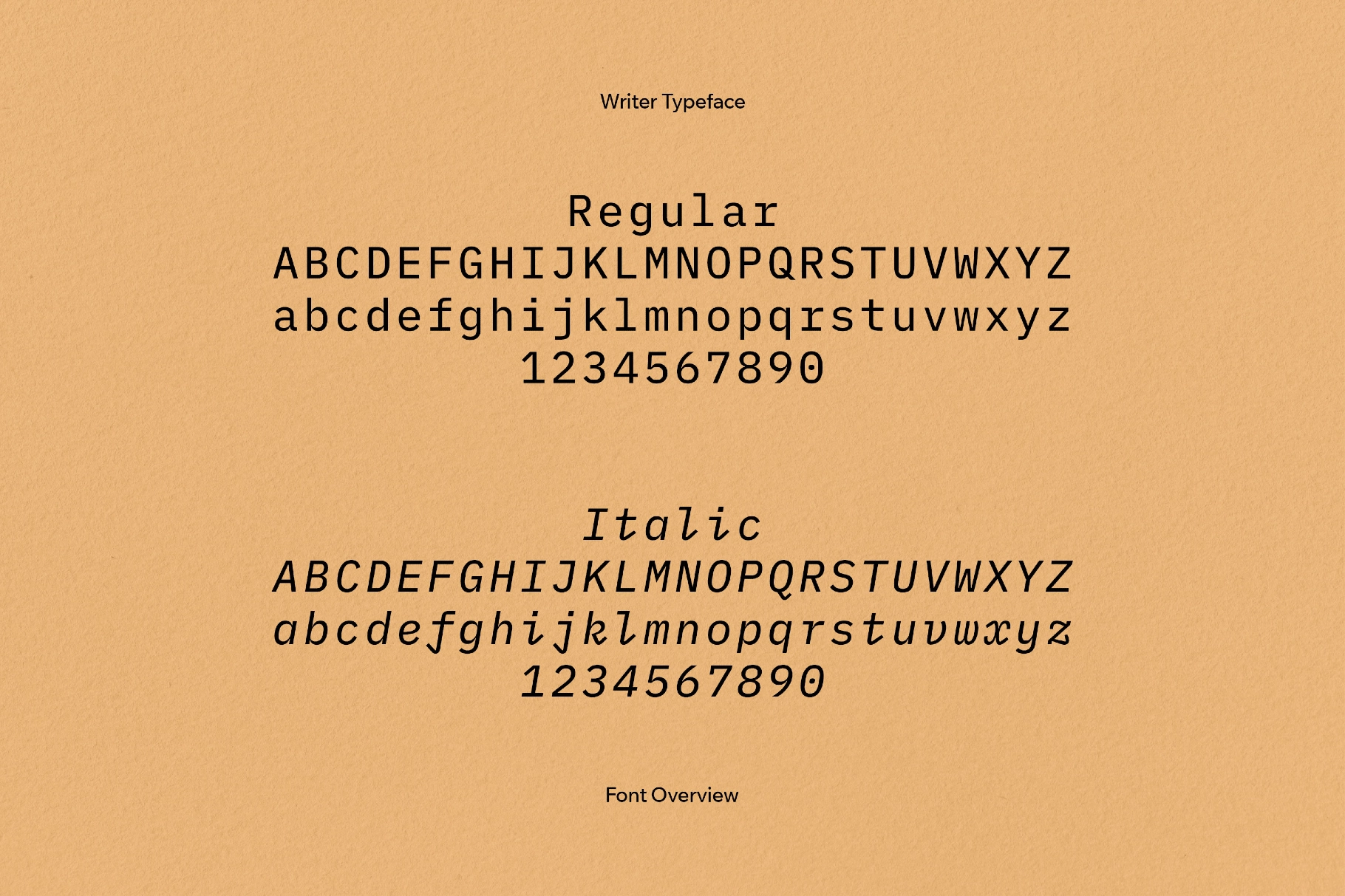 Writer Typeface