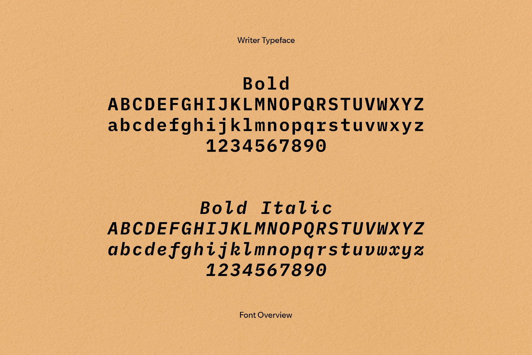Writer Typeface