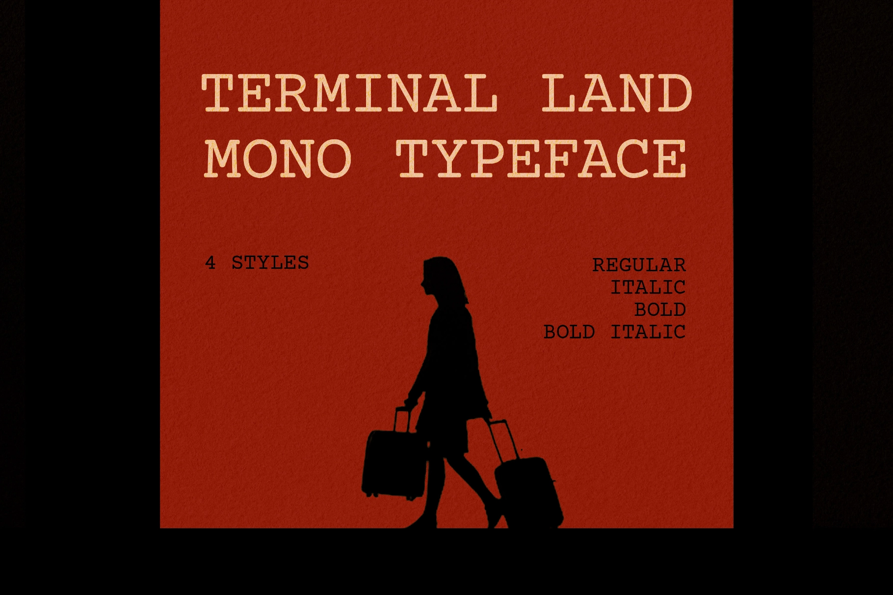 Terminal Land Mono Typeface