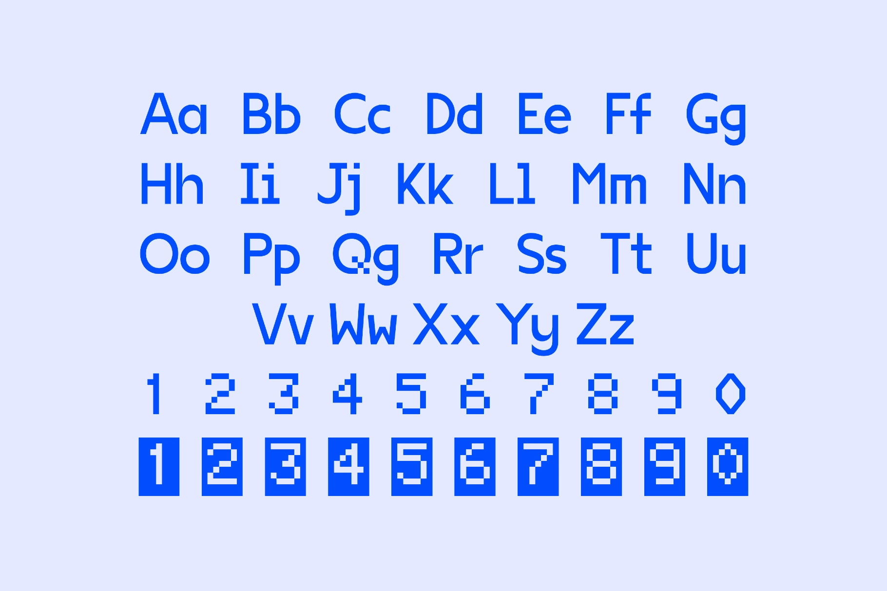 VG5000 Font