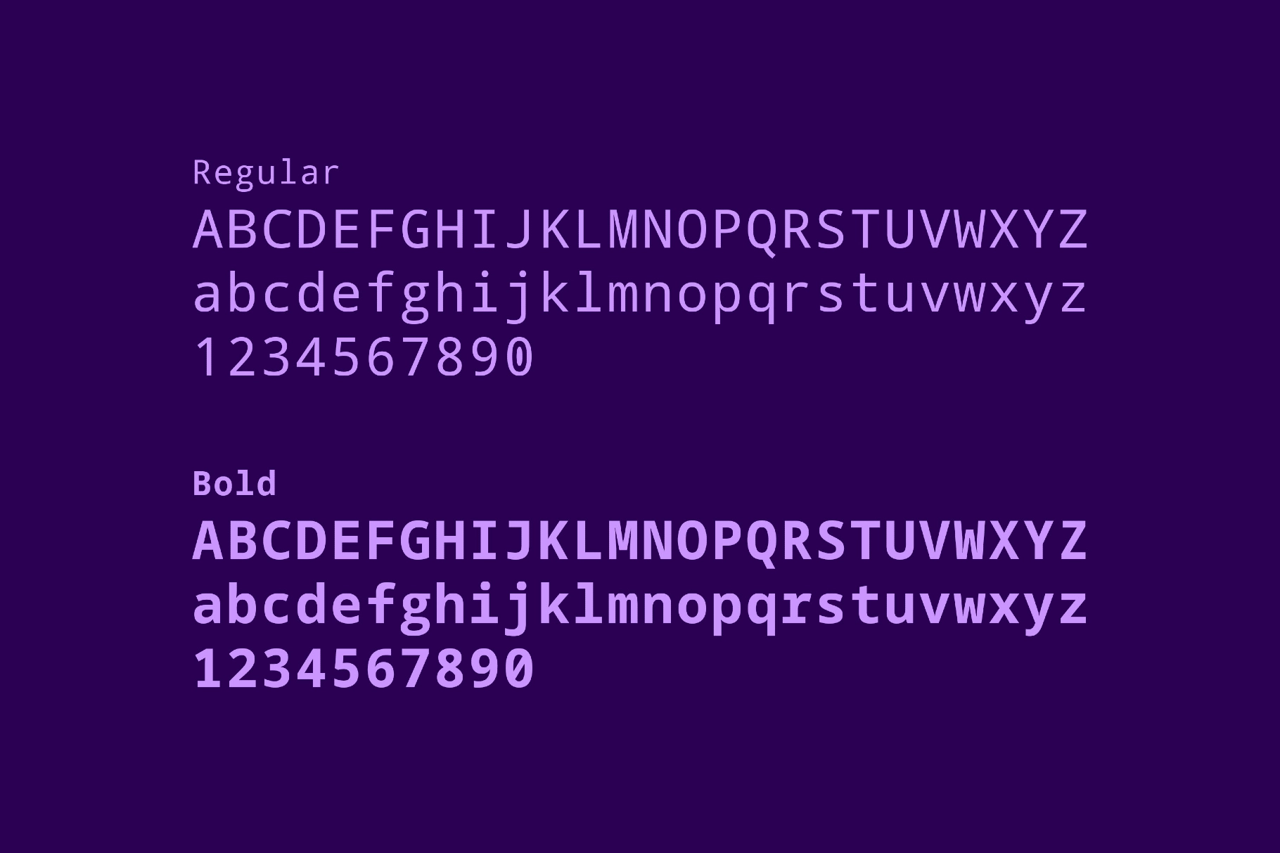 Natural Mono Font Family